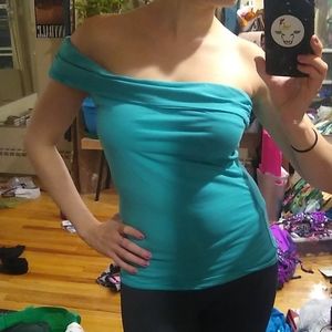Victoria's Secret one shoulder top.